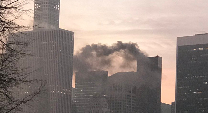 New York'taki Trump Towers'ta yangın çıktı