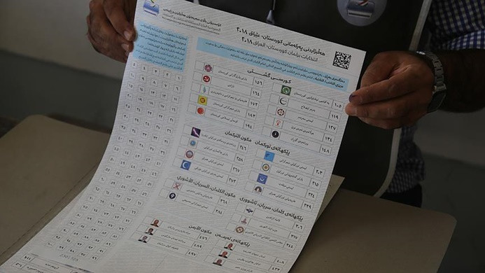 IKBY'de nihai seçim sonuçları açıklandı