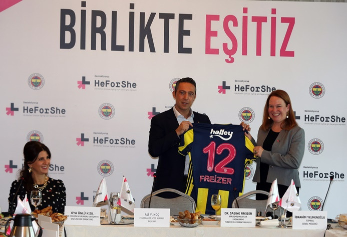 Fenerbahçe'de "HeForShe" projesi tanıtıldı