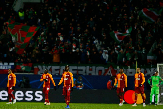 Galatasaray, gruptan çıkma şansını kaybetti