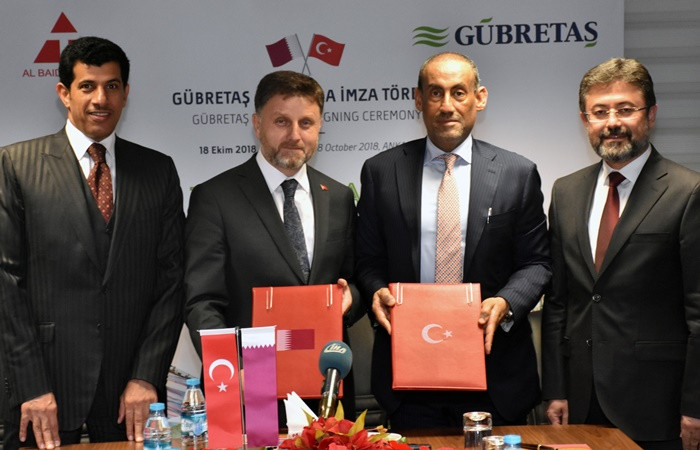 Gübretaş'tan Katar'a 10 milyon dolarlık ihracat hedefi