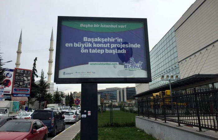 İstanbul'un dijital reklam alanları için ihale