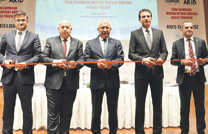Türk Eximbank Mersin İrtibat Bürosu açıldı