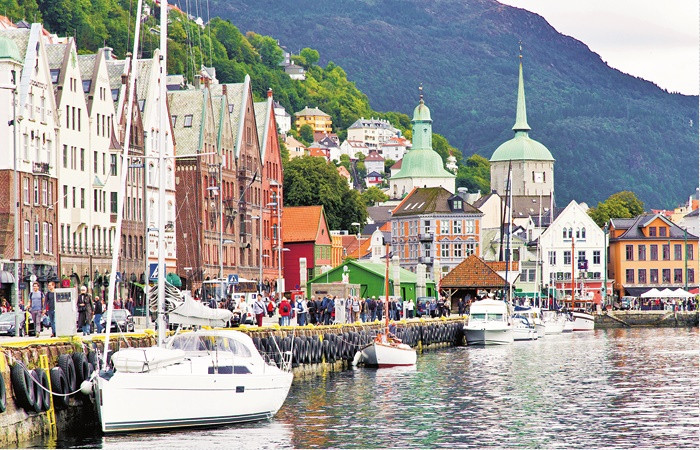 Bir deniz ve kültür şehri: Bergen