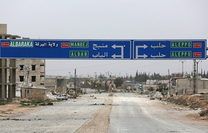 Suriye ordusu Menbiç'e girdi