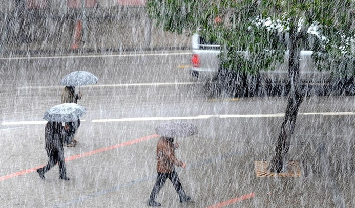 Türkiye sağanak yağış etkisinde kalacak