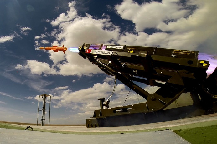 Yerli füze HİSAR-A'nın test atışı başarıyla gerçekleştirildi