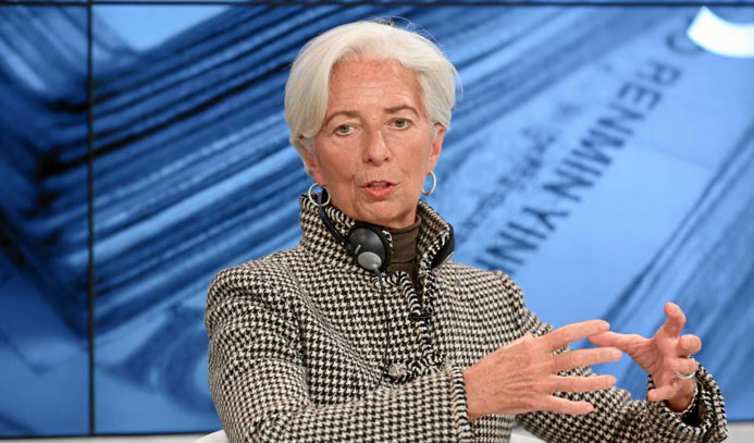 Lagarde: Piyasalardaki iniş çıkışlar endişe verici değil
