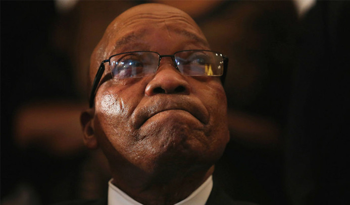 Zuma görevinden istifa etti