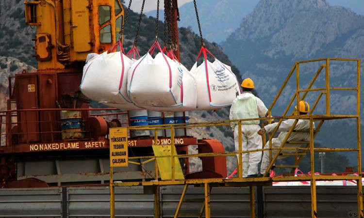 Antalya'dan 2 milyon tonluk mermer ihracatı gerçekleştirildi