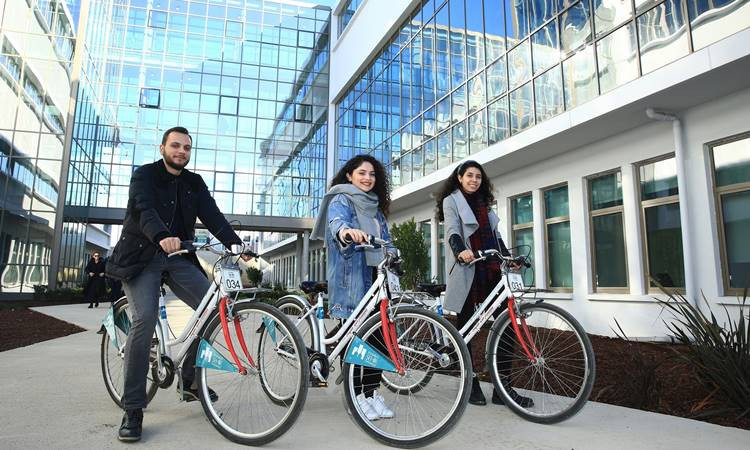 İstanbul Sağlık Müdürlüğü’nden İstanbul Şehir Üniversitesi’ne 200 bisiklet
