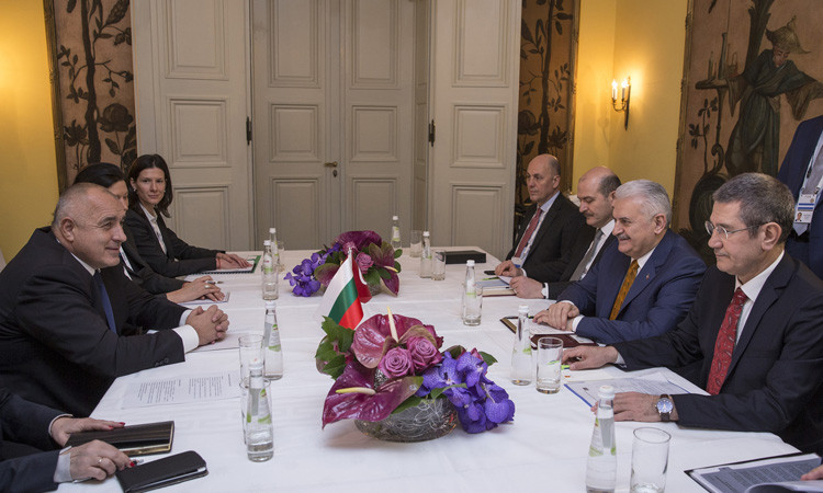 Yıldırım, Bulgaristan Başbakanı Borisov ile görüştü