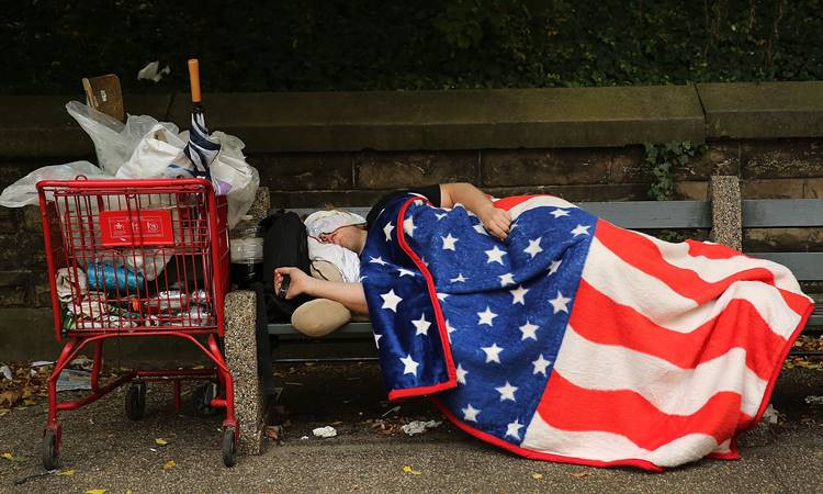 ABD'de yarım milyon kişi evsiz