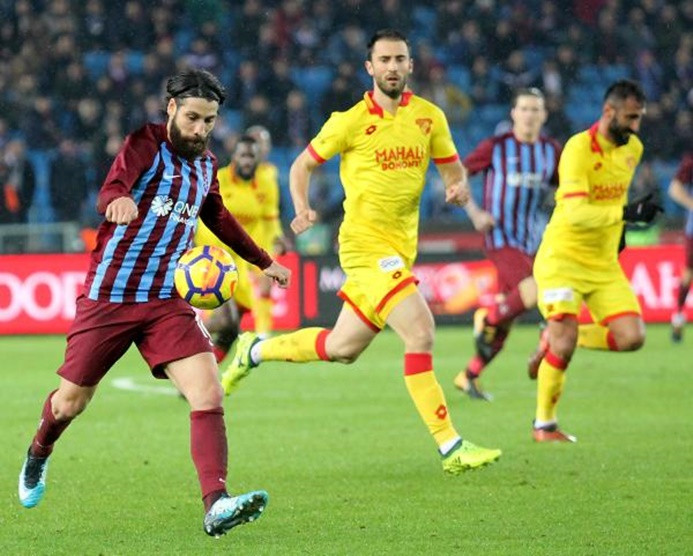 Trabzonspor-Göztepe maçından gol sesi çıkmadı