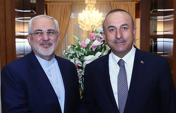 Çavuşoğlu, İranlı mevkidaşı ile görüştü