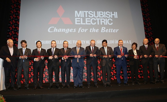 Mitsubishi Electric Turkey Fabrikası açıldı
