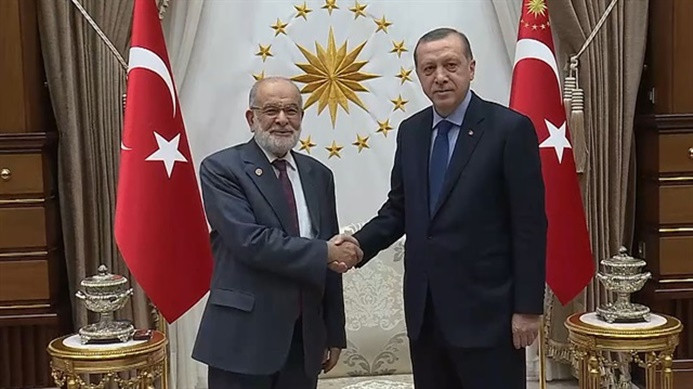 Erdoğan, SP lideri Karamollaoğlu ile görüşecek