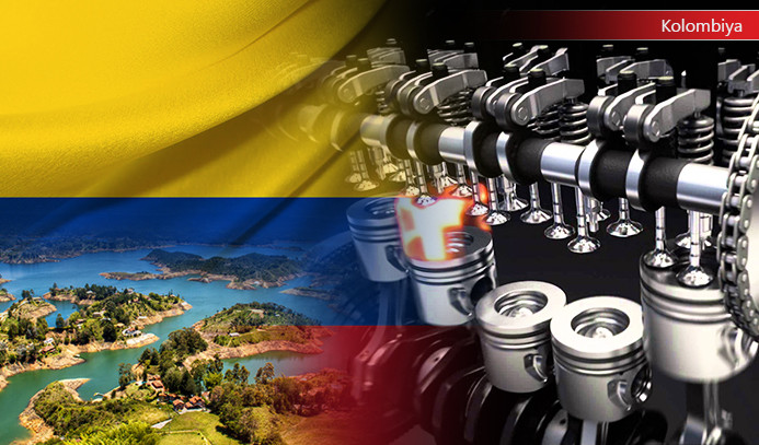 Kolombiya pazarı için dizel motor yedekleri ithal edecek