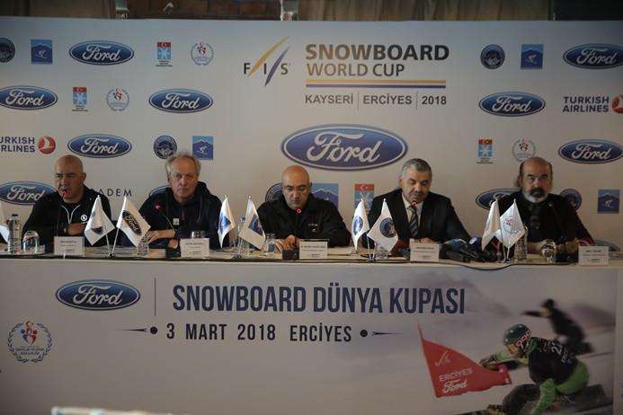 Ford Snowboard Dünya Kupası 3. kez Erciyes'te