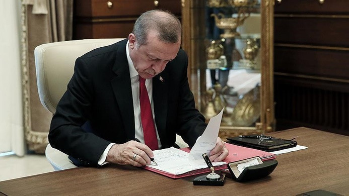 Erdoğan, ittifak yasasını onayladı