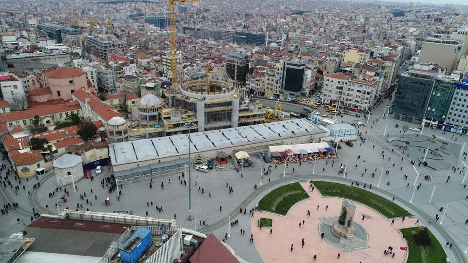 Taksim'e yeni düzenleme