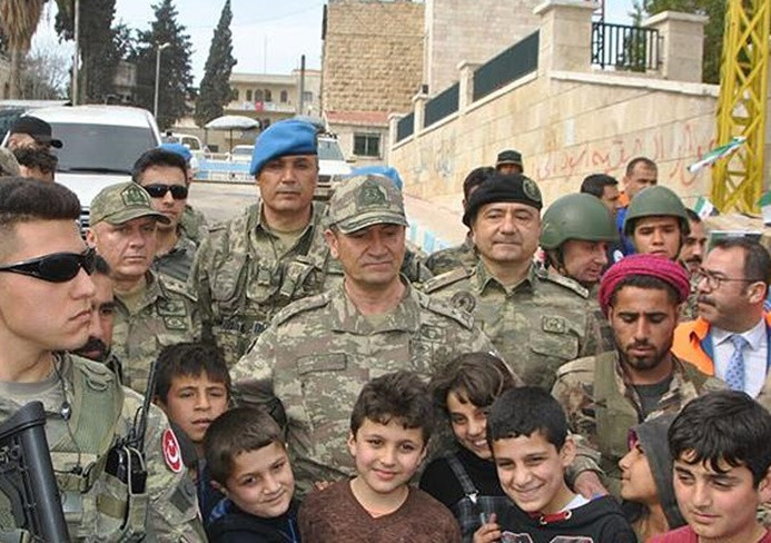2. Ordu Komutanı Temel Afrin’de