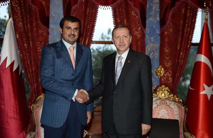 Cumhurbaşkanı Erdoğan, Al Sani ile görüştü