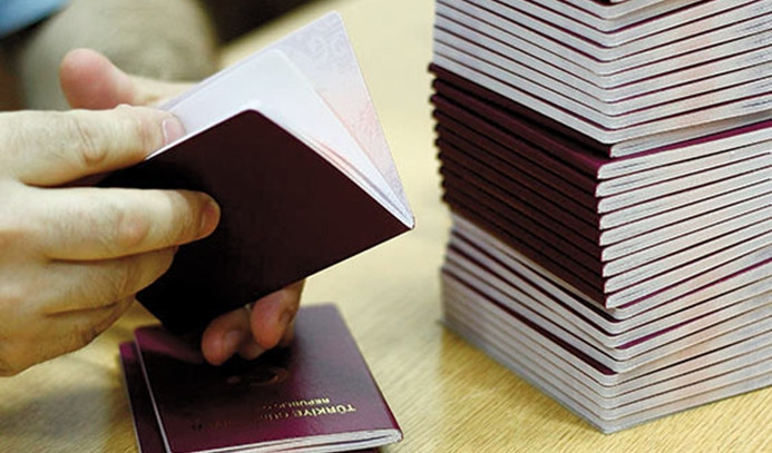 Geçen yıl 2 milyon 250 bin pasaport basıldı