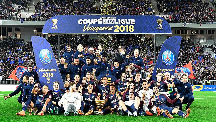 Fransa Lig Kupası'nda PSG üst üste 5'inci kez şampiyonluğa ulaştı