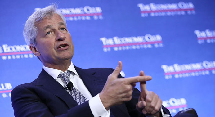 JPMorgan CEO'su: Ekonominin resesyona gireceği kesin