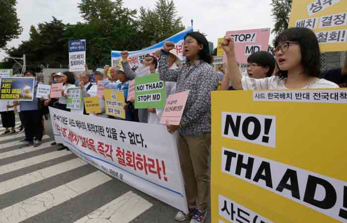 ABD üssü istemeyen Güney Koreliler polisle çatıştı