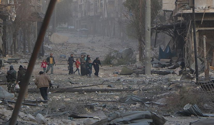 Halep'te İran üssünde patlama iddiası