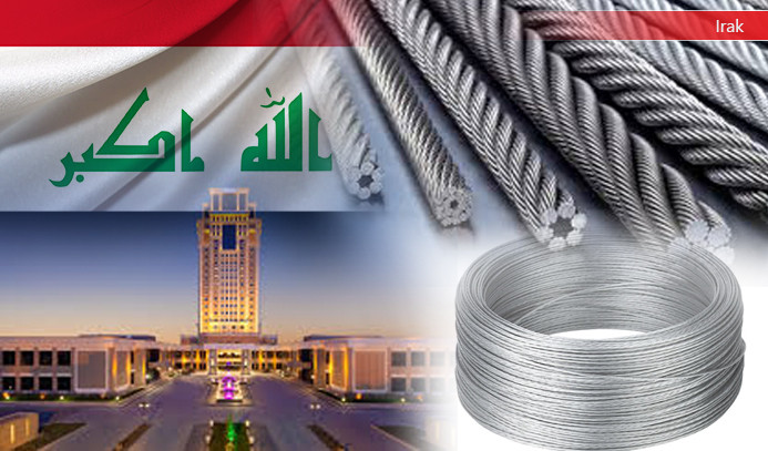 Iraklı müteahhit çelik tel satın alacak