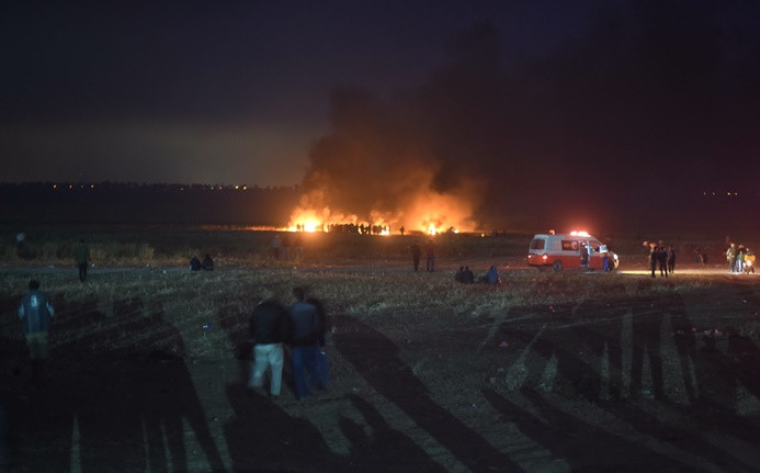 Gazze sınırındaki gösterilerde 7 ölü, çok sayıda yaralı