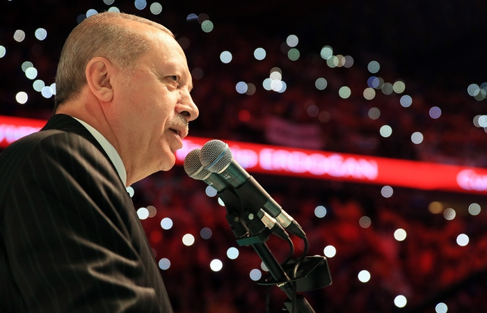 Erdoğan'ın seçim şarkısı ilk kez dinletildi