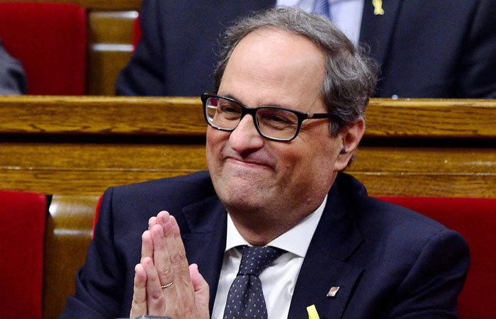Katalonya'ya 'ayrılıkçı' başkan