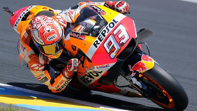 Fransa Grand Prix'ini Marquez kazandı