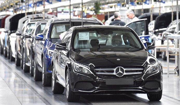 Mercedes'in süspansiyonları Bursa'dan