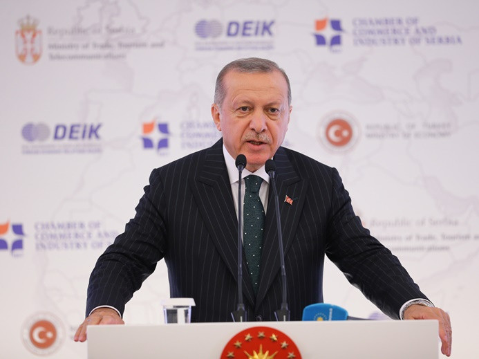 Erdoğan: Ticaret hacmimizi 3 milyar dolar seviyesine taşımayı hedefliyoruz