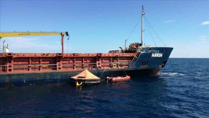 Hırvatistan'daki Türk gemisi kurtarıldı