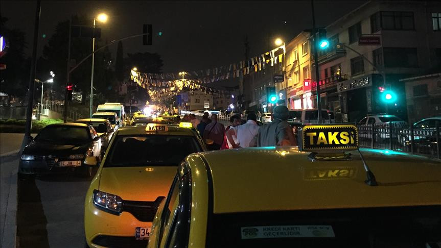 Taksicilerden Erdoğan'a 'UBER' teşekkürü