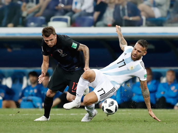 Hırvatistan, Arjantin'i farklı yendi