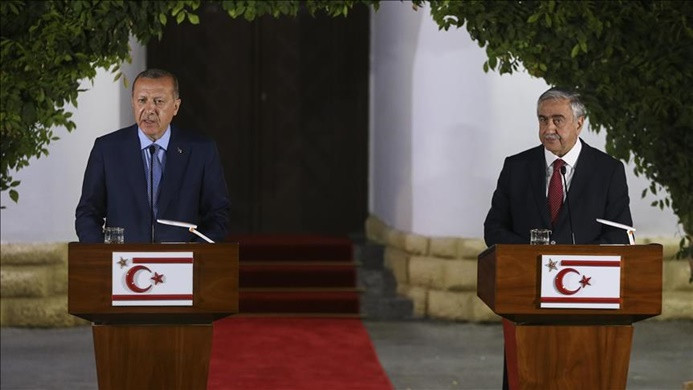 Erdoğan: Adil ve kalıcı bir çözüm bulunması gayemizdir
