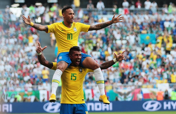 Brezilya, çeyrek finalde