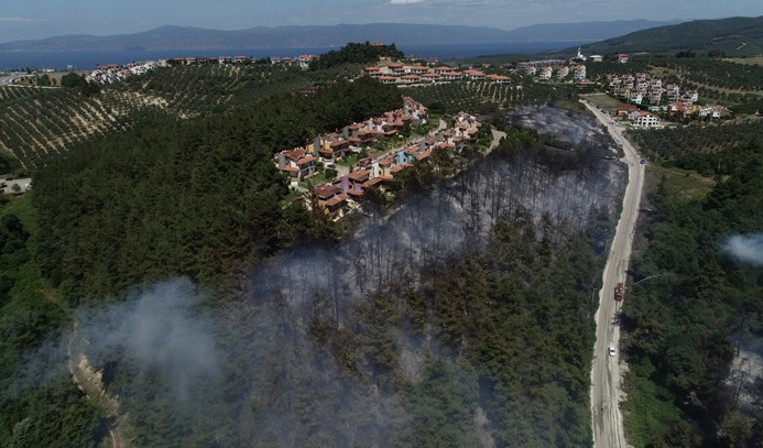 Bursa'daki yangın kontrol altına alındı