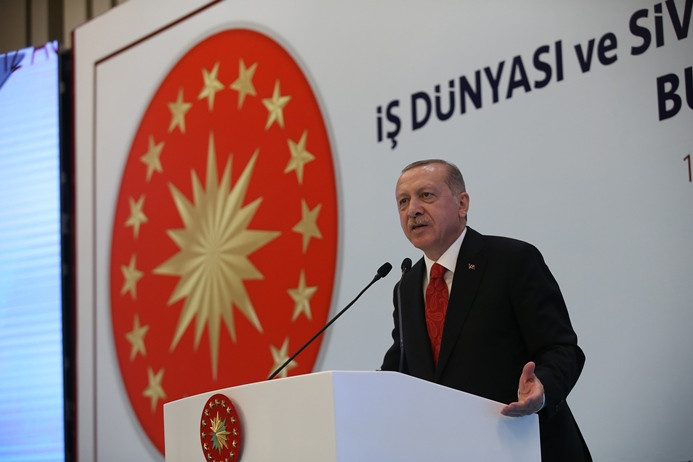 Erdoğan'dan sanayicilere uyarı: Döviz alma yoluna gitmeyin