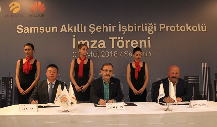 Turkcell ve Huawei'den 'akıllı şehir' için işbirliği