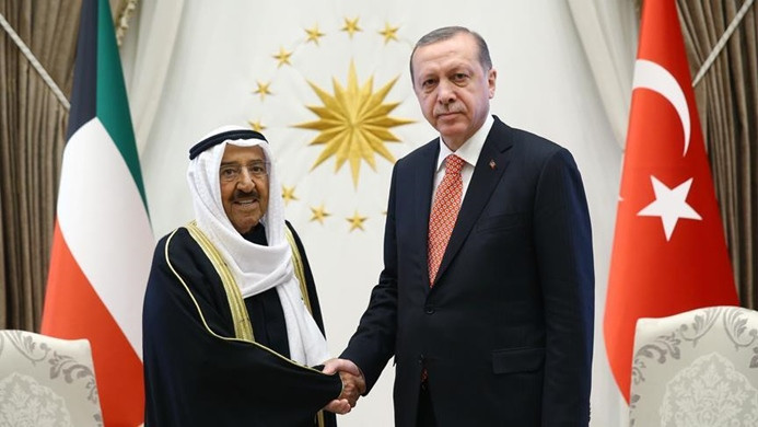Erdoğan, Kuveyt Emiri ile telefonda görüştü