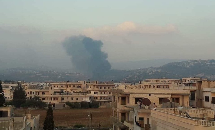 İsrail, Suriye’nin Hama kentini vurdu
