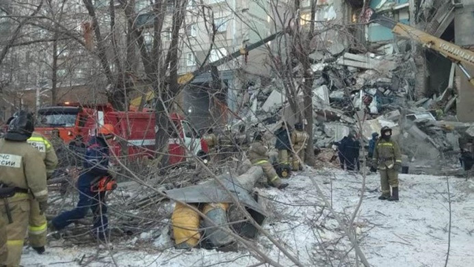 Rusya'daki gaz patlamasında ölü sayısı 39'a çıktı